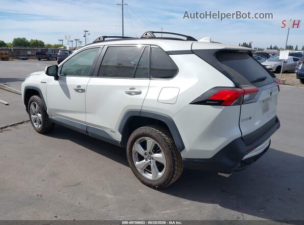 4T3D6RFV8LU003560 2020 TOYOTA RAV4 HYBRID White Tył lewy