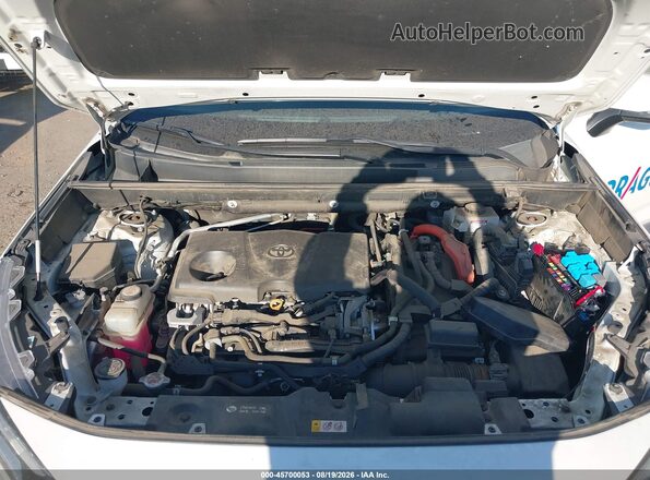 4T3D6RFV8LU003560 2020 TOYOTA RAV4 HYBRID White Widok z tyłu