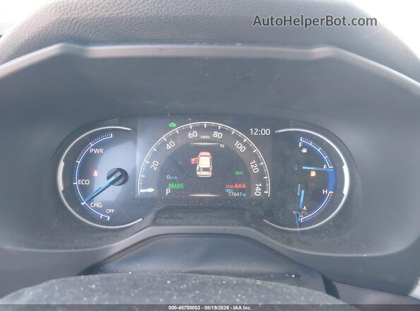 4T3D6RFV8LU003560 2020 TOYOTA RAV4 HYBRID White Widok tylnych siedzeń