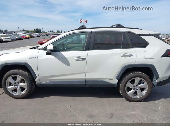 4T3D6RFV8LU003560 2020 TOYOTA RAV4 HYBRID White Widok wnętrza 360 stopni