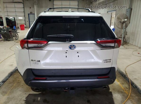 4T3D6RFVXMU034777 2021 TOYOTA RAV4 White Vista trasera