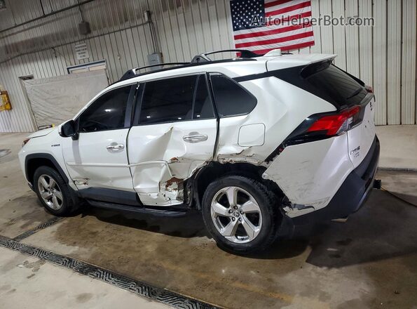 4T3D6RFVXMU034777 2021 TOYOTA RAV4 White Trasero izquierdo