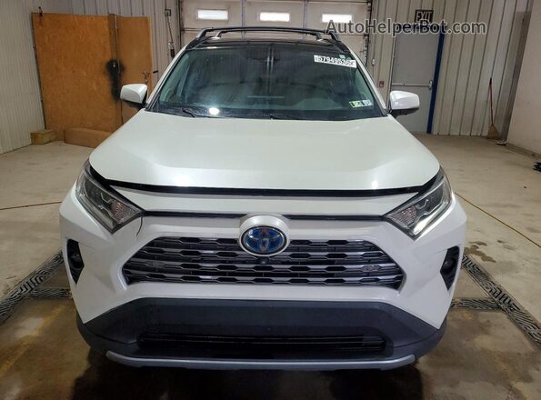 4T3D6RFVXMU034777 2021 TOYOTA RAV4 White Vista frontal