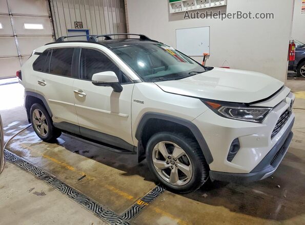 4T3D6RFVXMU034777 2021 TOYOTA RAV4 White Delantero derecho