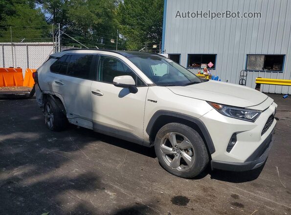 4T3DWRFV7LU006076 2020 TOYOTA RAV4 White Przód prawy