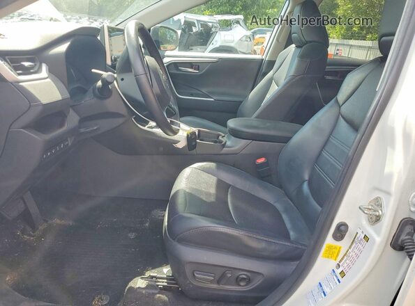 4T3DWRFV7LU006076 2020 TOYOTA RAV4 White Widok wnętrza z przodu