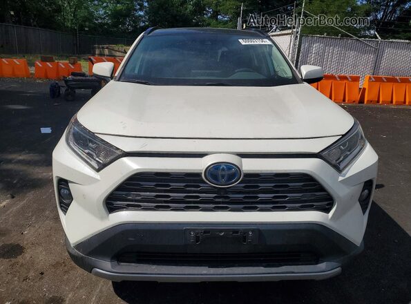 4T3DWRFV7LU006076 2020 TOYOTA RAV4 White Widok z przodu