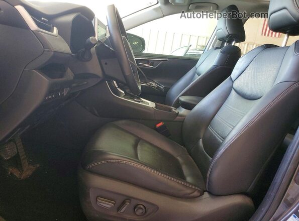 4T3DWRFV9LU002062 2020 TOYOTA RAV4 Gray Widok wnętrza z przodu