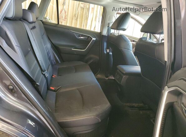 4T3DWRFV9LU002062 2020 TOYOTA RAV4 Gray Widok wnętrza z tyłu