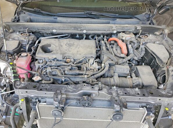 4T3DWRFV9LU002062 2020 TOYOTA RAV4 Gray Widok komory silnika