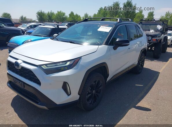4T3E6RFV2PU121212 2023 TOYOTA RAV4 HYBRID White Front left