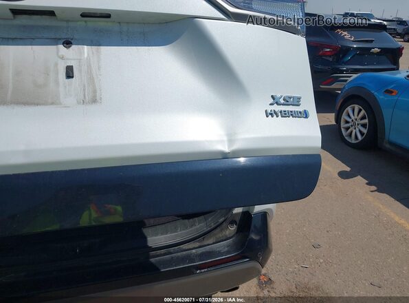 4T3E6RFV2PU121212 2023 TOYOTA RAV4 HYBRID White Front view
