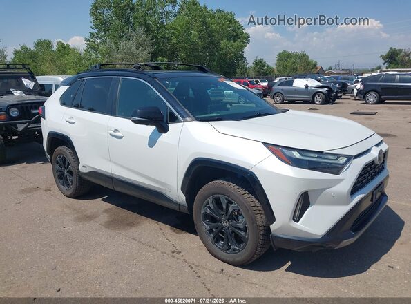 4T3E6RFV2PU121212 2023 TOYOTA RAV4 HYBRID White 