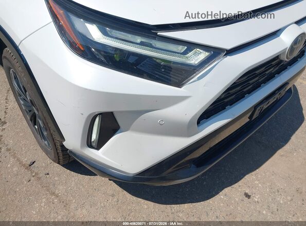 4T3E6RFV2PU121212 2023 TOYOTA RAV4 HYBRID White Rear interior view