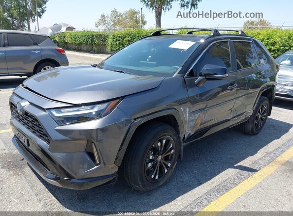 4T3E6RFV2RU166959 2024 TOYOTA RAV4 HYBRID Серый Передняя левая четверть