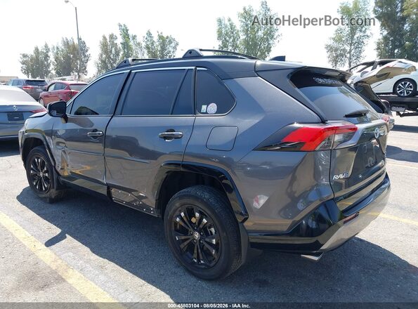 4T3E6RFV2RU166959 2024 TOYOTA RAV4 HYBRID Серый Задняя левая четверть