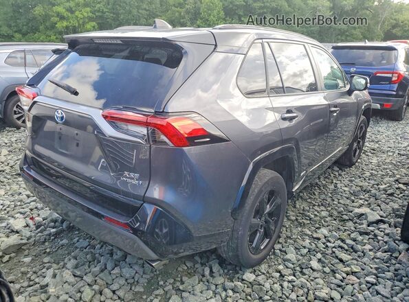 4T3E6RFV3MU040831 2021 TOYOTA RAV4 Серый Задняя правая четверть