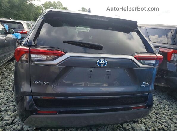 4T3E6RFV3MU040831 2021 TOYOTA RAV4 Серый Вид сзади
