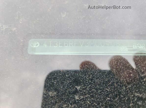 4T3E6RFV3MU040831 2021 TOYOTA RAV4 Серый Вид подкапотного пространства