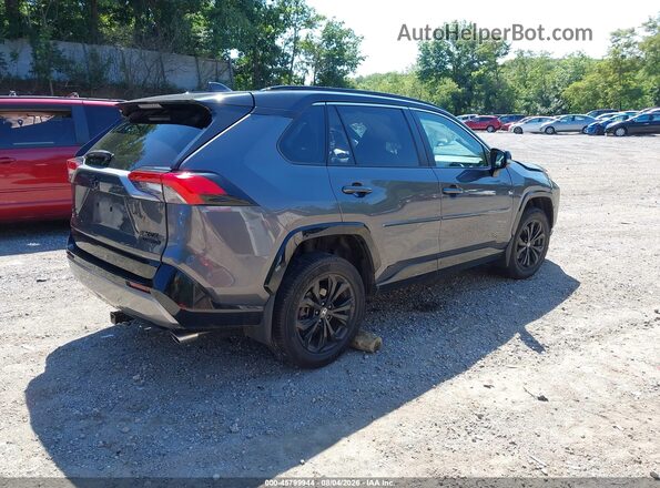 4T3E6RFV3PU119064 2023 TOYOTA RAV4 HYBRID Серый Задняя правая четверть