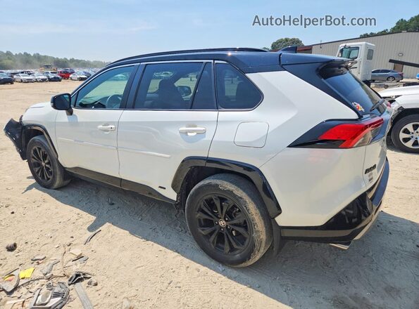 4T3E6RFV5NU076988 2022 TOYOTA RAV4 White Rear left