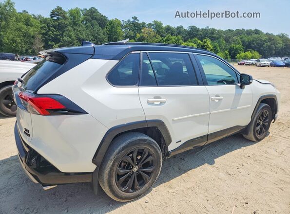4T3E6RFV5NU076988 2022 TOYOTA RAV4 White Rear right