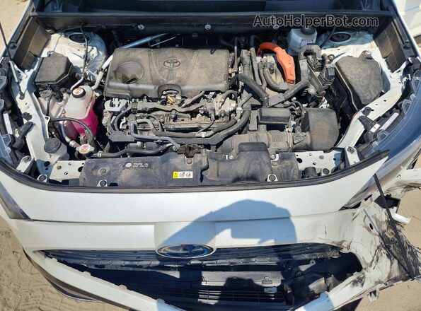 4T3E6RFV5NU076988 2022 TOYOTA RAV4 White Engine compartment view