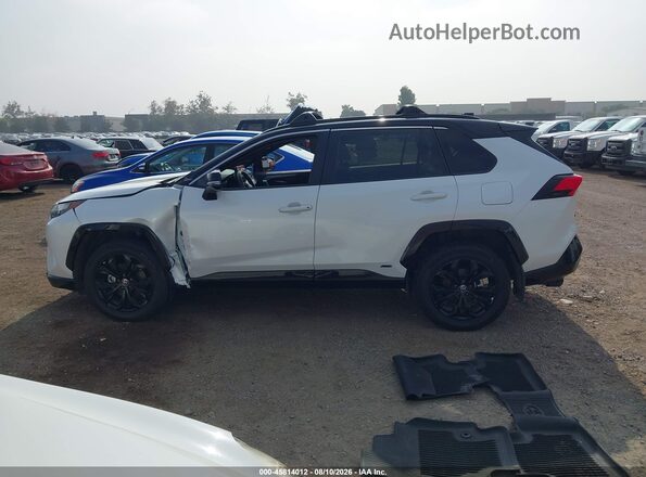 4T3E6RFV5PU110916 2023 TOYOTA RAV4 HYBRID White Rear interior view