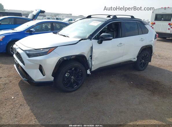 4T3E6RFV5PU110916 2023 TOYOTA RAV4 HYBRID White Front left
