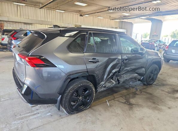 4T3E6RFV6MU040337 2021 TOYOTA RAV4 Gray უკანა მარჯვენა