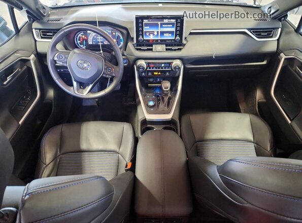 4T3E6RFV6MU040337 2021 TOYOTA RAV4 Gray წინა პანელის ხედი