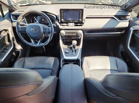 4T3E6RFV6MU055999 2021 TOYOTA RAV4 White Առջևի վահանակի տեսք