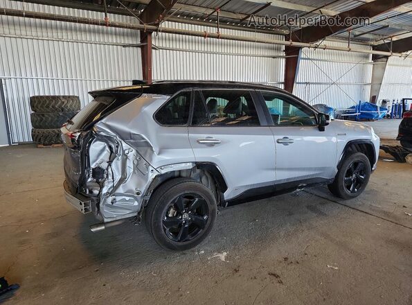 4T3E6RFV6MU060247 2021 TOYOTA RAV4 Silver Tył prawy