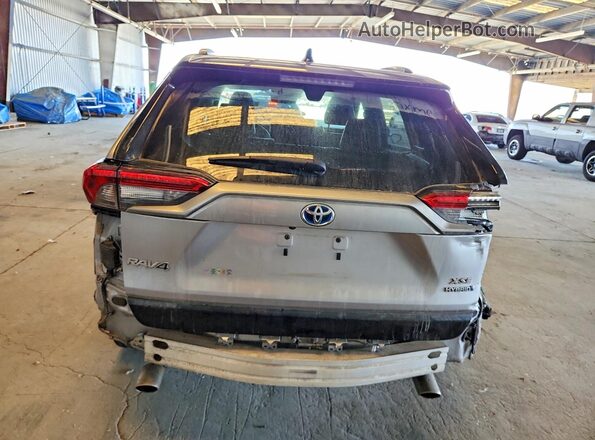 4T3E6RFV6MU060247 2021 TOYOTA RAV4 Silver Widok z tyłu