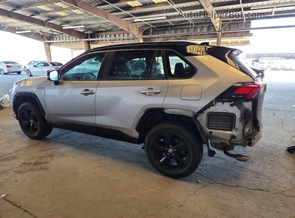 4T3E6RFV6MU060247 2021 TOYOTA RAV4 Silver Tył lewy