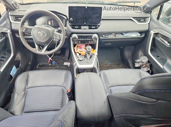 4T3E6RFV9PU122406 2023 TOYOTA RAV4 Gray Առջևի վահանակի տեսք