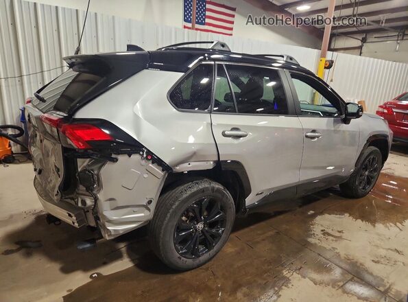 4T3E6RFV9PU126164 2023 TOYOTA RAV4 Серебряный Задняя правая четверть
