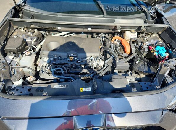 4T3E6RFV9RU174525 2024 TOYOTA RAV4 Gray Vista del compartimento del motor