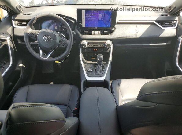 4T3E6RFVXRU169706 2024 TOYOTA RAV4 White Առջևի վահանակի տեսք