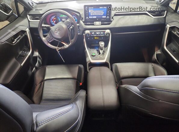 4T3EWRFV1LU003193 2020 TOYOTA RAV4 Blue წინა პანელის ხედი