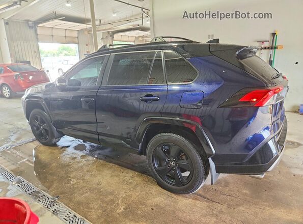 4T3EWRFV1LU003193 2020 TOYOTA RAV4 Blue უკანა მარცხენა