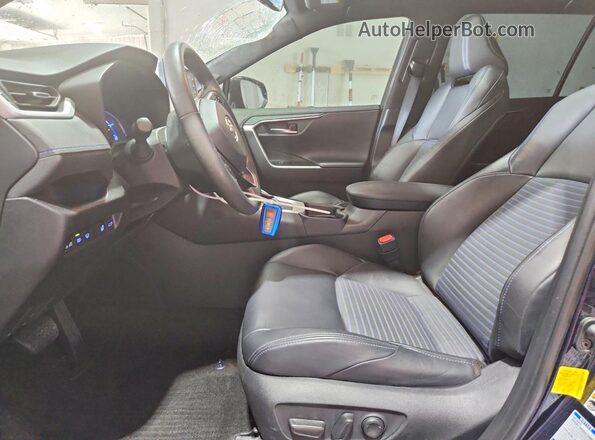 4T3EWRFV1LU003193 2020 TOYOTA RAV4 Blue წინა სალონის ხედი