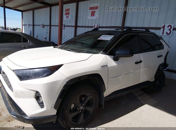4T3EWRFV4LU007612 2020 TOYOTA RAV4 HYBRID White 