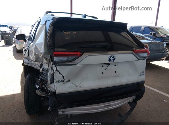 4T3EWRFV4LU007612 2020 TOYOTA RAV4 HYBRID White 