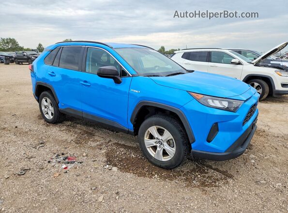 4T3L6RFV0MU025761 2021 TOYOTA RAV4 Blue Передня права чверть