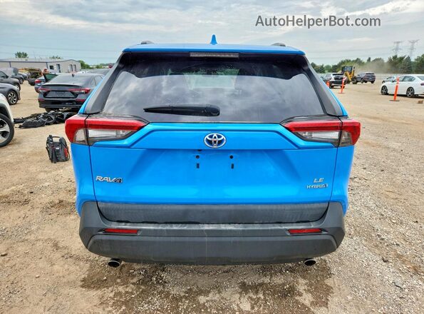 4T3L6RFV0MU025761 2021 TOYOTA RAV4 Blue Вид ззаду