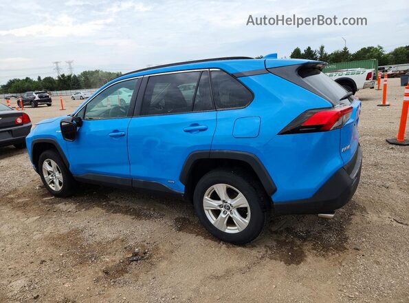 4T3L6RFV0MU025761 2021 TOYOTA RAV4 Blue Задня ліва чверть