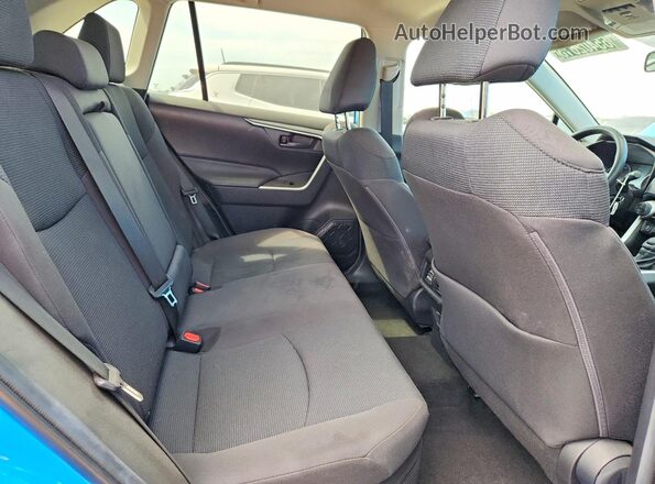 4T3L6RFV0MU025761 2021 TOYOTA RAV4 Blue Вид задніх сидінь