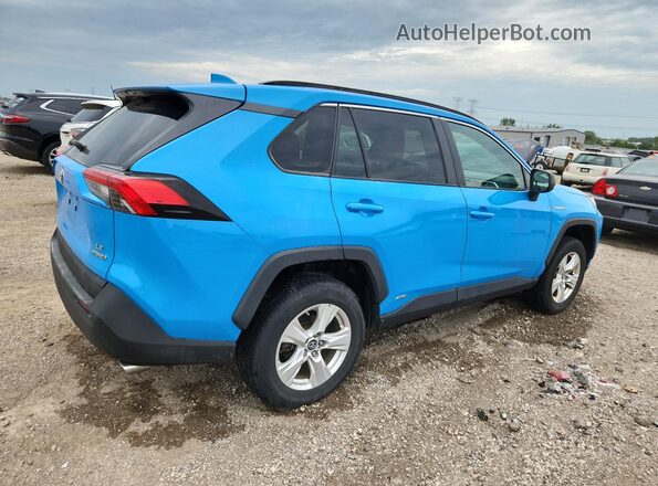 4T3L6RFV0MU025761 2021 TOYOTA RAV4 Blue Панорамний вид салону 360°