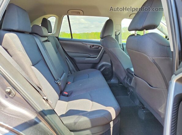 4T3LWRFV0NU079191 2022 TOYOTA RAV4 Gray Rear seats view